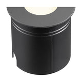 Aspen IP65 Eyelid Recessed Outdoor Wall Light 3000K - Anthracite