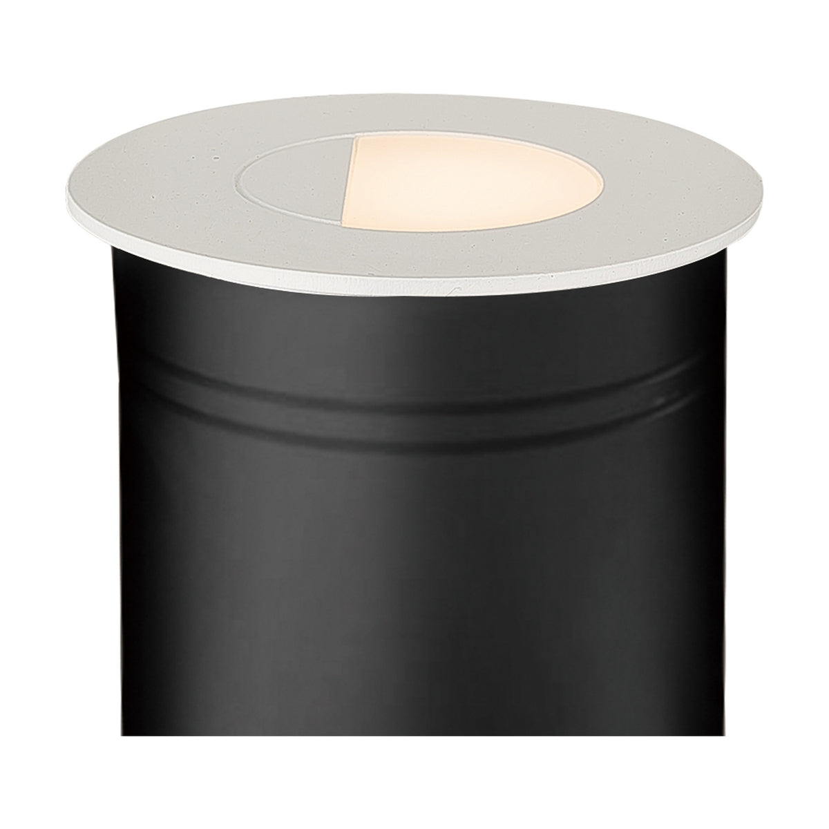 Aspen IP65 Eyelid Recessed Outdoor Wall Light 3000K - Sand White