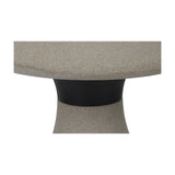 Taos 12W IP65 Bollard Light 33.5cm - Dark Grey Cement