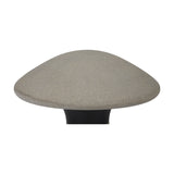 Taos 12W IP65 Bollard Light 33.5cm - Dark Grey Cement