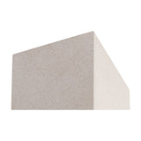 Levi IP65 Rectangular Outdoor Wall Light - White Concrete