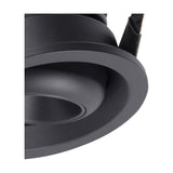 Neptuno Recessed Spotlight 3W 3000K 50mm - Black