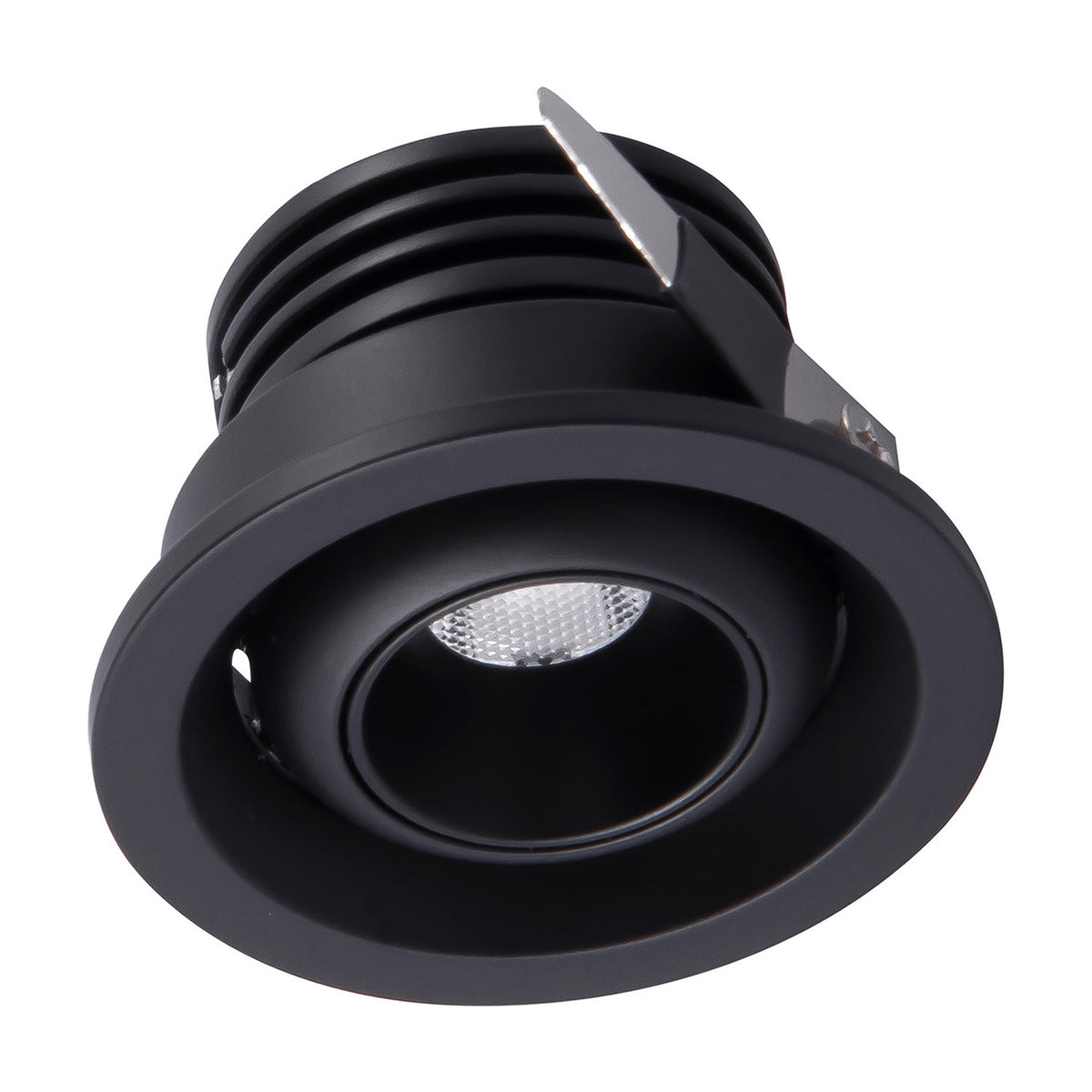Neptuno Recessed Spotlight 3W 4000K 50mm - Black
