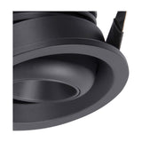 Neptuno Recessed Spotlight 3W 4000K 50mm - Black