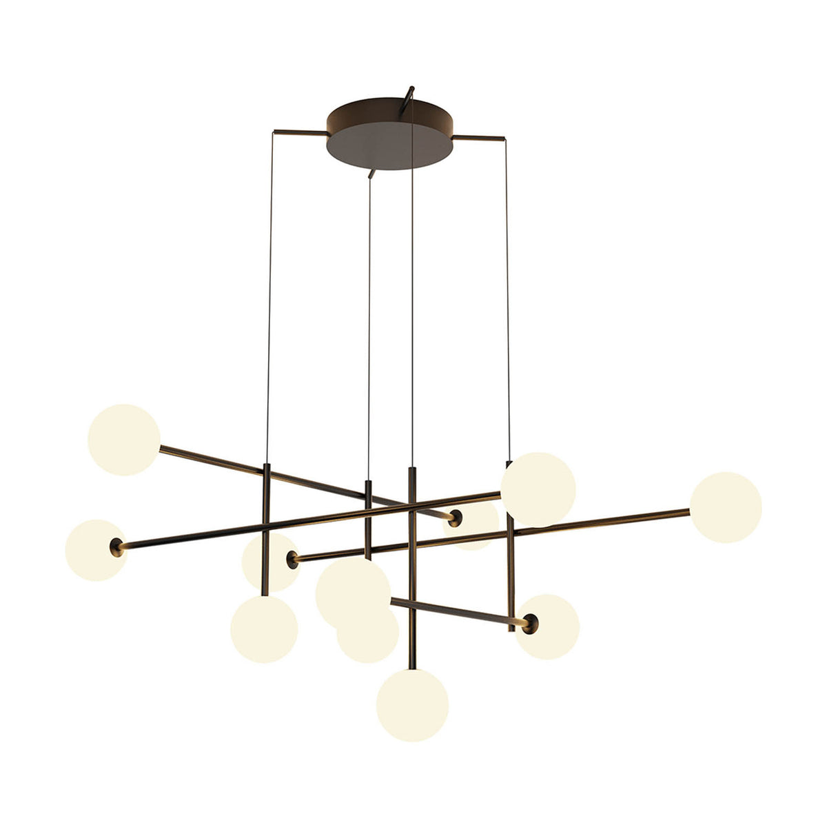 Cellar 11 Light G4 Pendant Light 1.085m Drop 3000K - Black