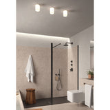 Glaciar Acrylic Spotlight 9W 3000K 85mm Dia 10cm High - White