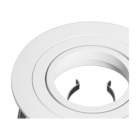 Basico Round Downlight 80mm Cut-Out 95mm Dia - White