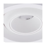 Neptuno Recessed Spotlight 3W 2700K 50mm - White