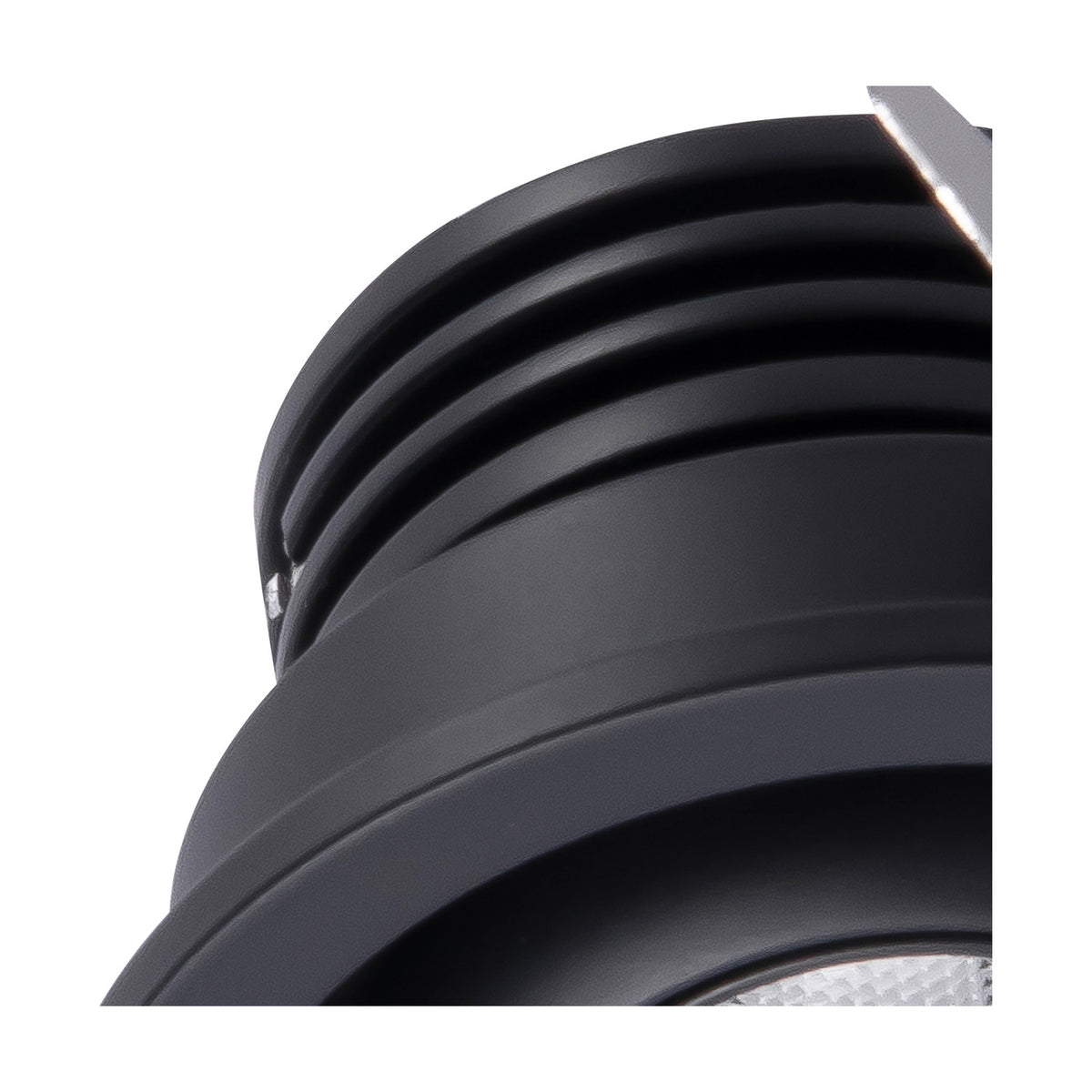 Neptuno Recessed Spotlight 3W 2700K 50mm - Black