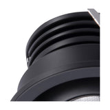 Neptuno Recessed Spotlight 3W 2700K 50mm - Black