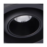 Neptuno Recessed Spotlight 3W 2700K 50mm - Black