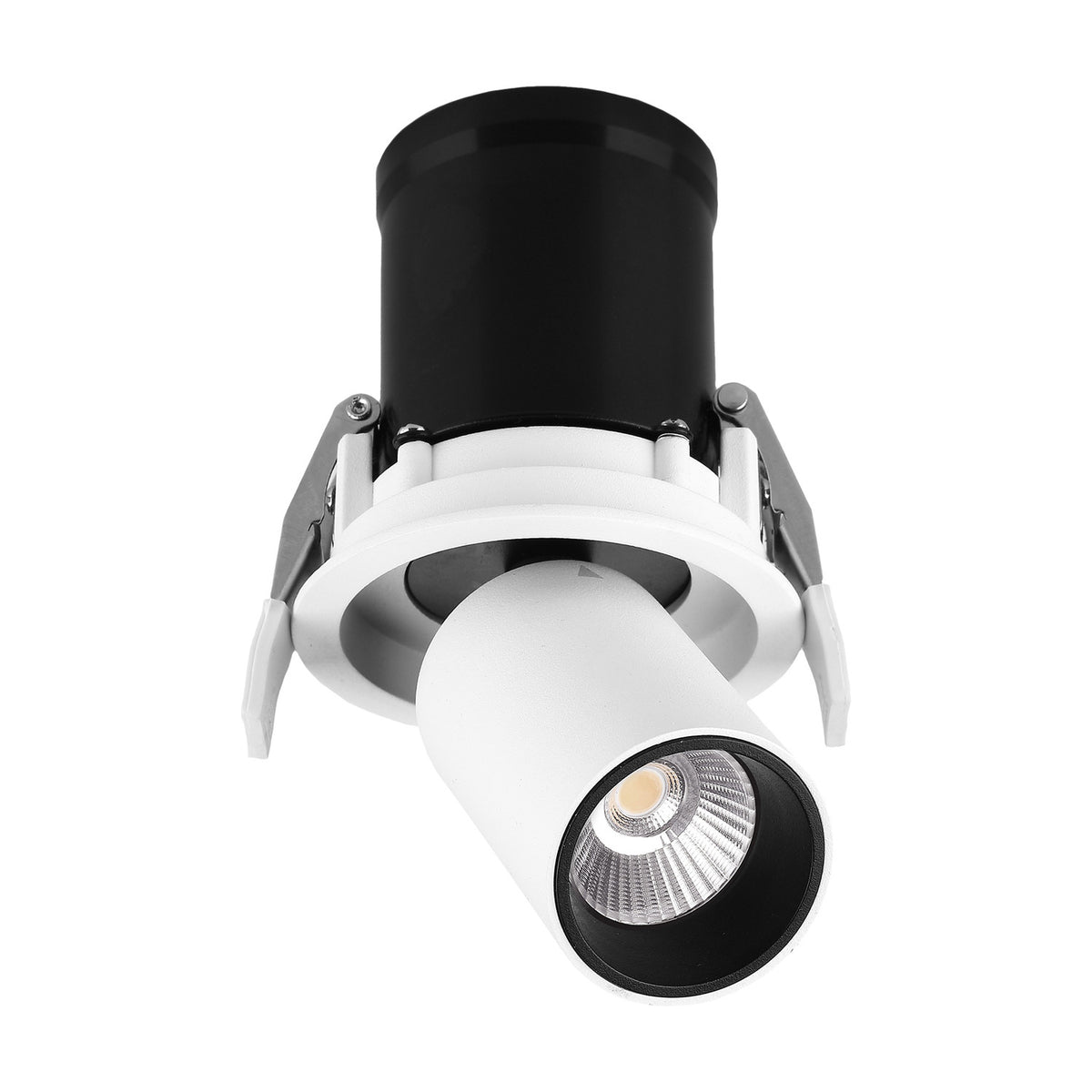 Garda Recessed Downlight 75mm Cut-Out 7W 2700K - Matt White
