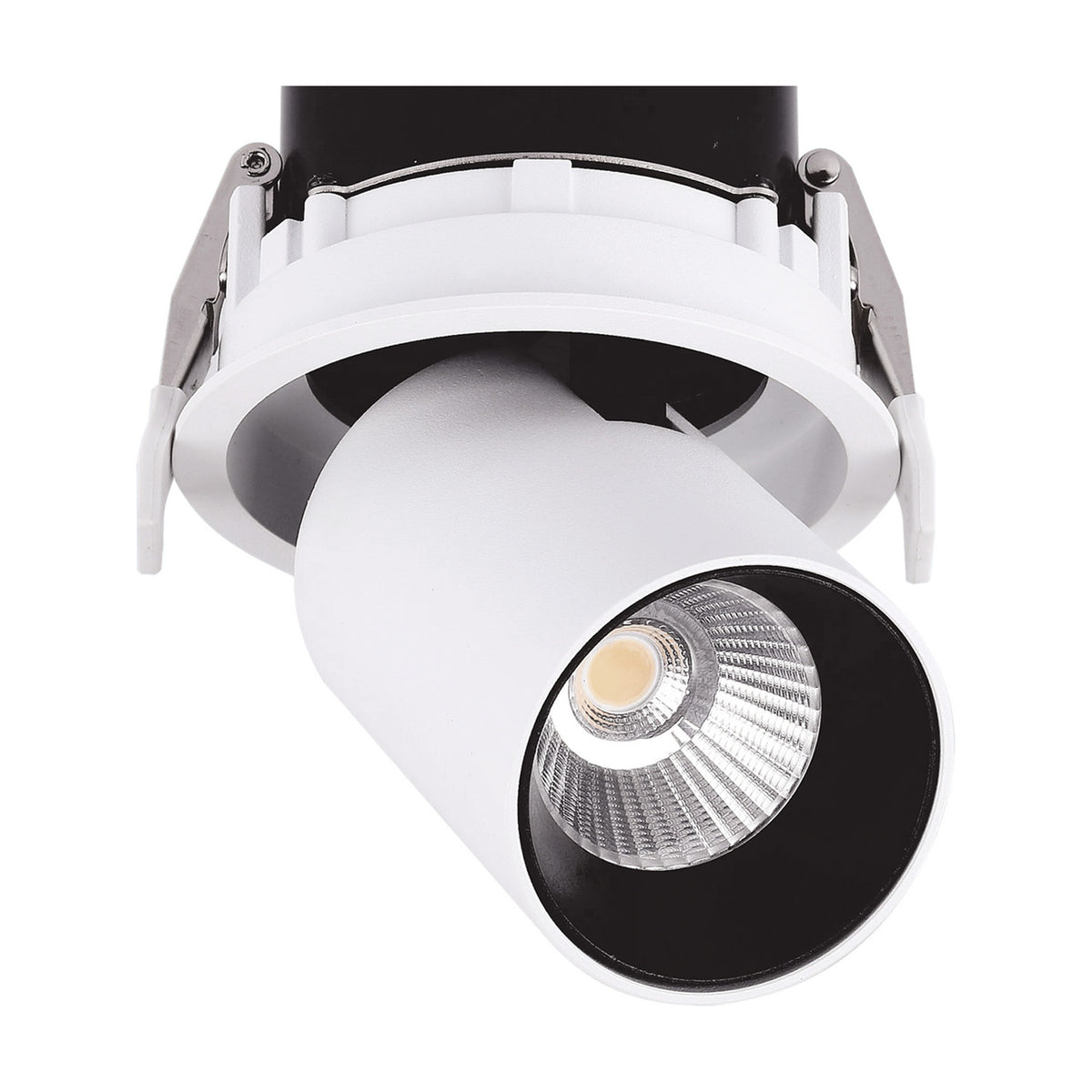 Garda Recessed Downlight 95mm Cut-Out 12W 2700K - Matt White