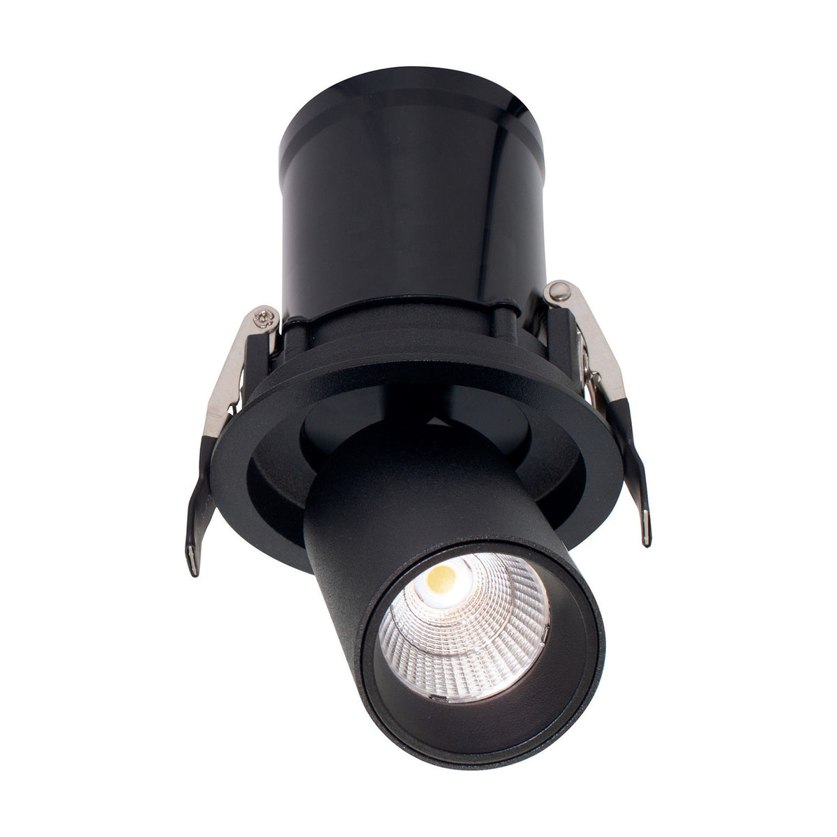 Garda Recessed Downlight 75mm Cut-Out 7W 2700K - Black