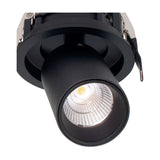 Garda Recessed Downlight 75mm Cut-Out 7W 2700K - Black
