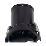 Garda Recessed Downlight 95mm Cut-Out 12W 2700K - Black