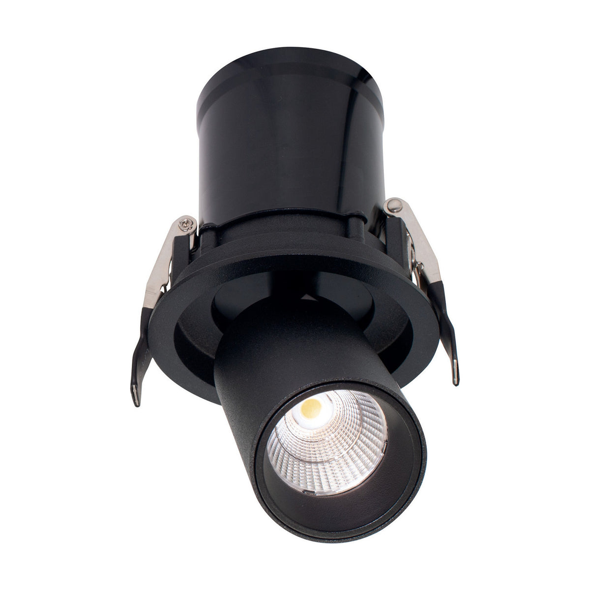 Garda Recessed Downlight 75mm Cut-Out 7W 3000K - Black