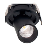 Garda Recessed Downlight 75mm Cut-Out 7W 3000K - Black