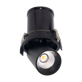 Garda Recessed Downlight 95mm Cut-Out 12W 3000K - Black