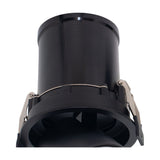 Garda Recessed Downlight 95mm Cut-Out 12W 3000K - Black