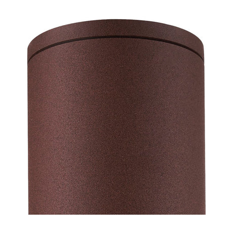 Kandanchu GU10 Ceiling Light 90mm - Rust Brown