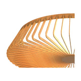 Himalaya 80W Ceiling Light 63cm - Wood Effect