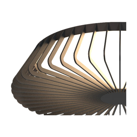Himalaya 56W Ceiling Light 53cm - Black