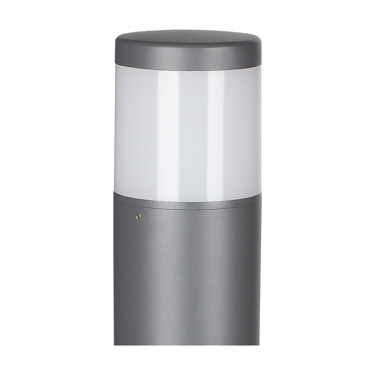 Chicago E27 IP65 Round Post Light 12cm Clear - Anthracite