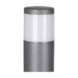 Chicago E27 IP65 Round Post Light 12cm Clear - Anthracite