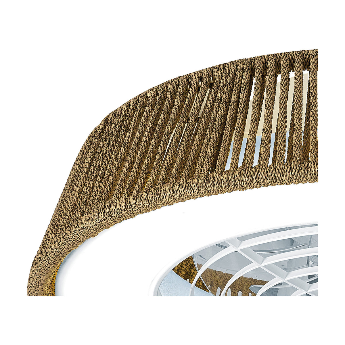 Polinesia Dimmable Ceiling Light 55W 58cm - Beige Oscu
