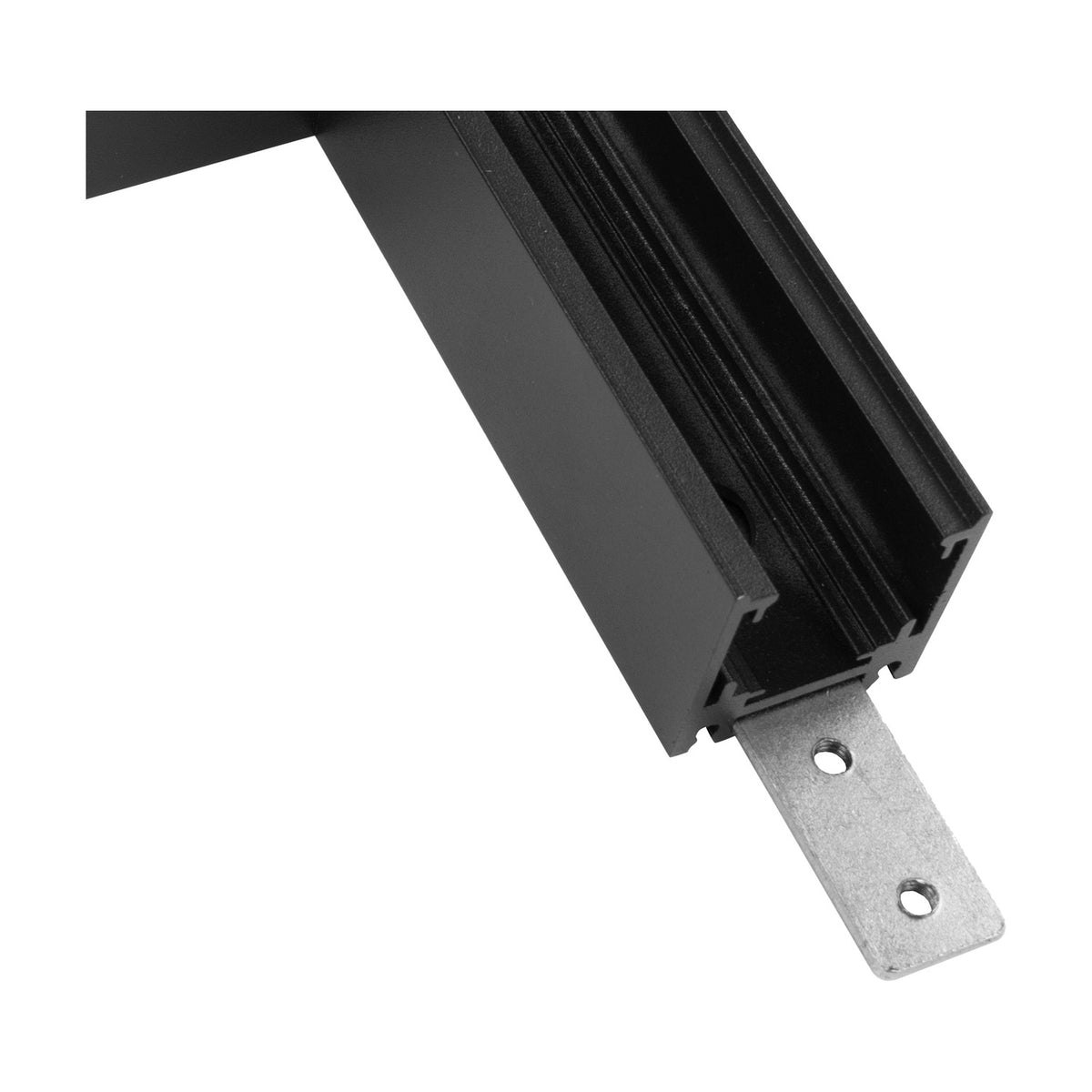 Magneto Shallow Single Connector Surface L-Joint 90º - Black