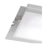 Close-up of the Magneto 12W Linear Track Light, a slim 25cm black aluminium bar fixture with a magnetic mounting clip and white LED lens, shown on a plain white background.