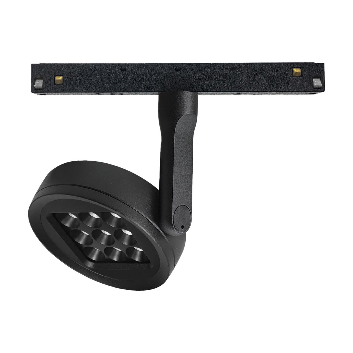 Magneto Disc Dimmable Track Light 3000K 65mm - Black