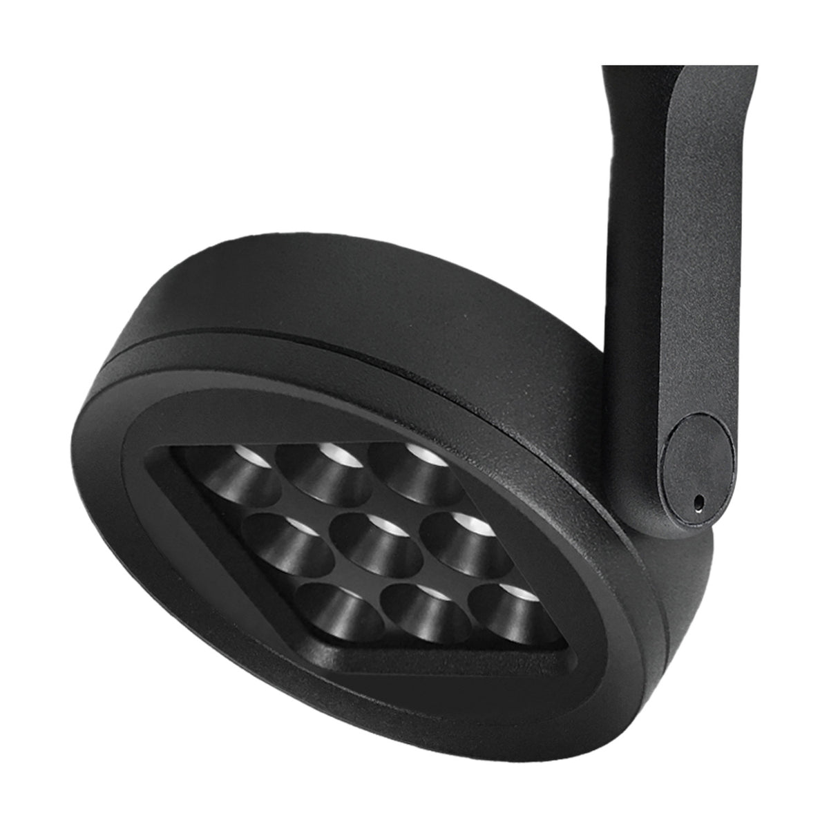 Magneto Disc Dimmable Track Light 3000K 65mm - Black