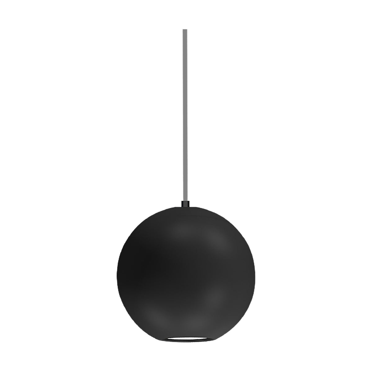 Magneto Track Light 3000K 55mm Wide 180cm Drop Triac - Black