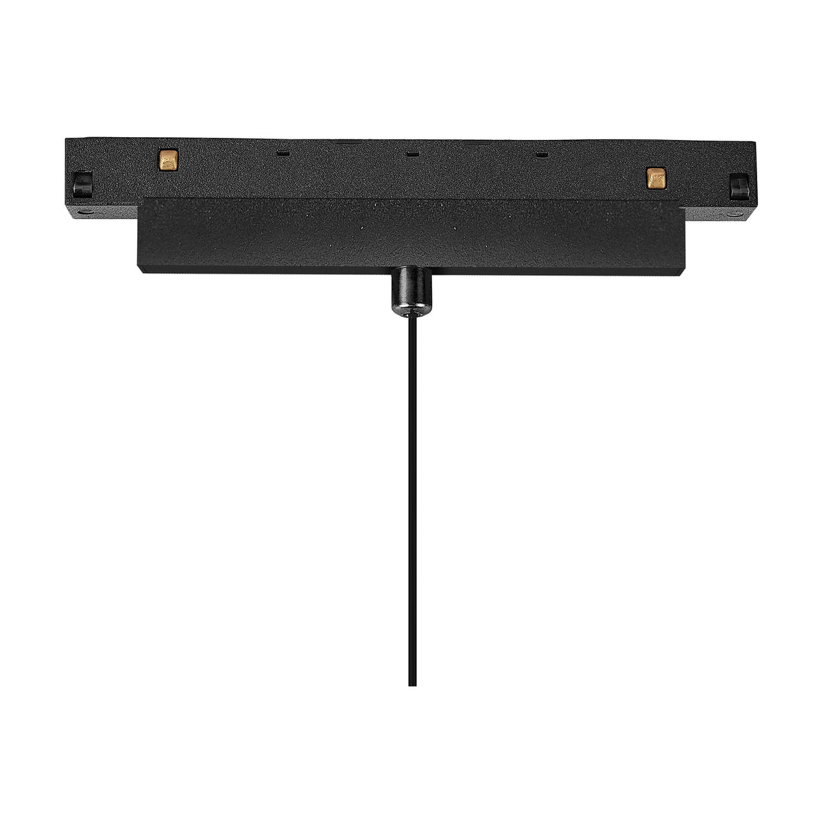 Magneto 12W Cone Track Light with a black magnetic track base and thin drop cable, shown against a plain white background.