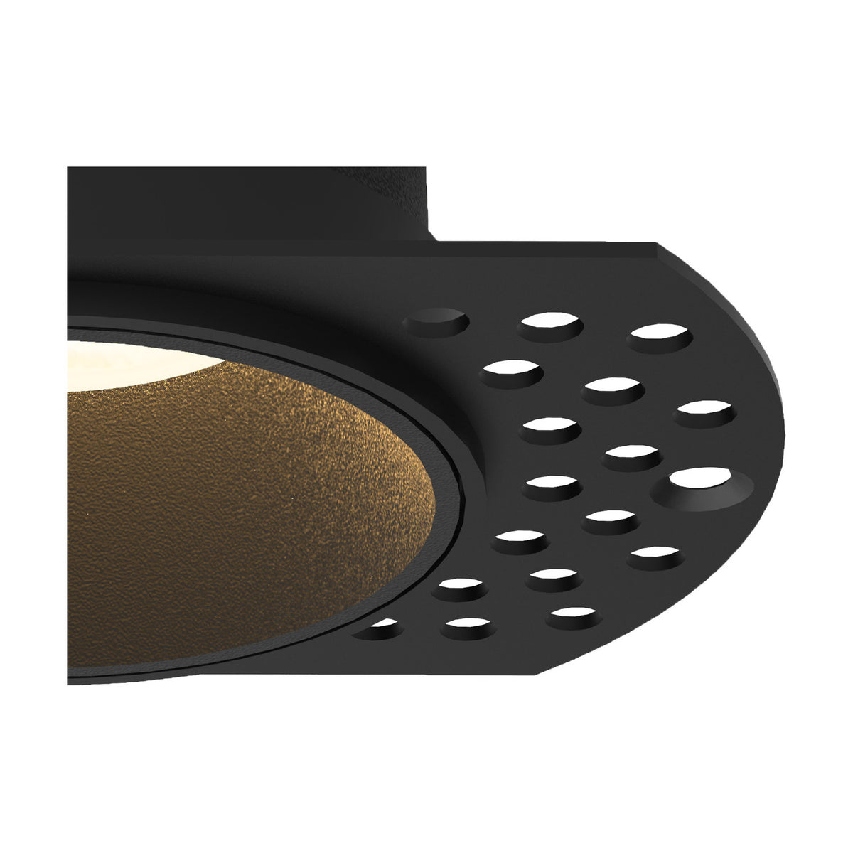 Lances Downlight 62mm Cut-Out - Black