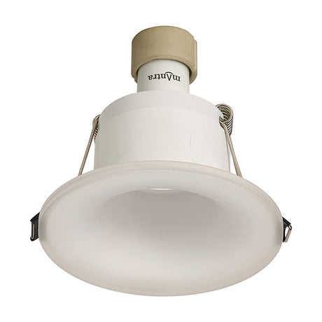 Lagos Downlight 85mm Cut-Out 10cm Dia - Matt White