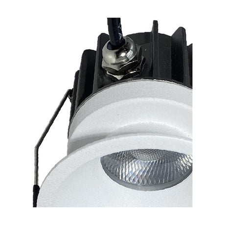 Rombok 8W Downlight 55mm Cut-Out 65mm Dia 720lm - White