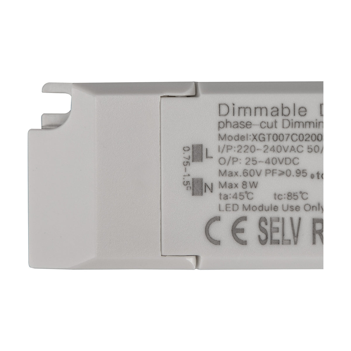 Sunset 8W LED Driver 11.5cm - White