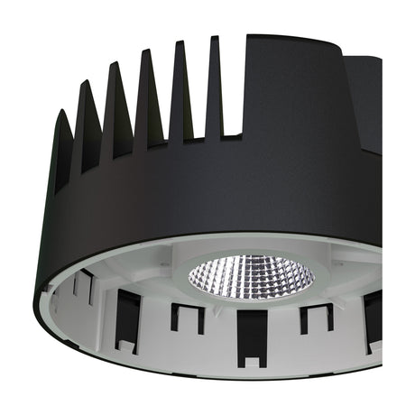 Sunset 40W Downlight 21.5cm 4000K 3480lm - Black