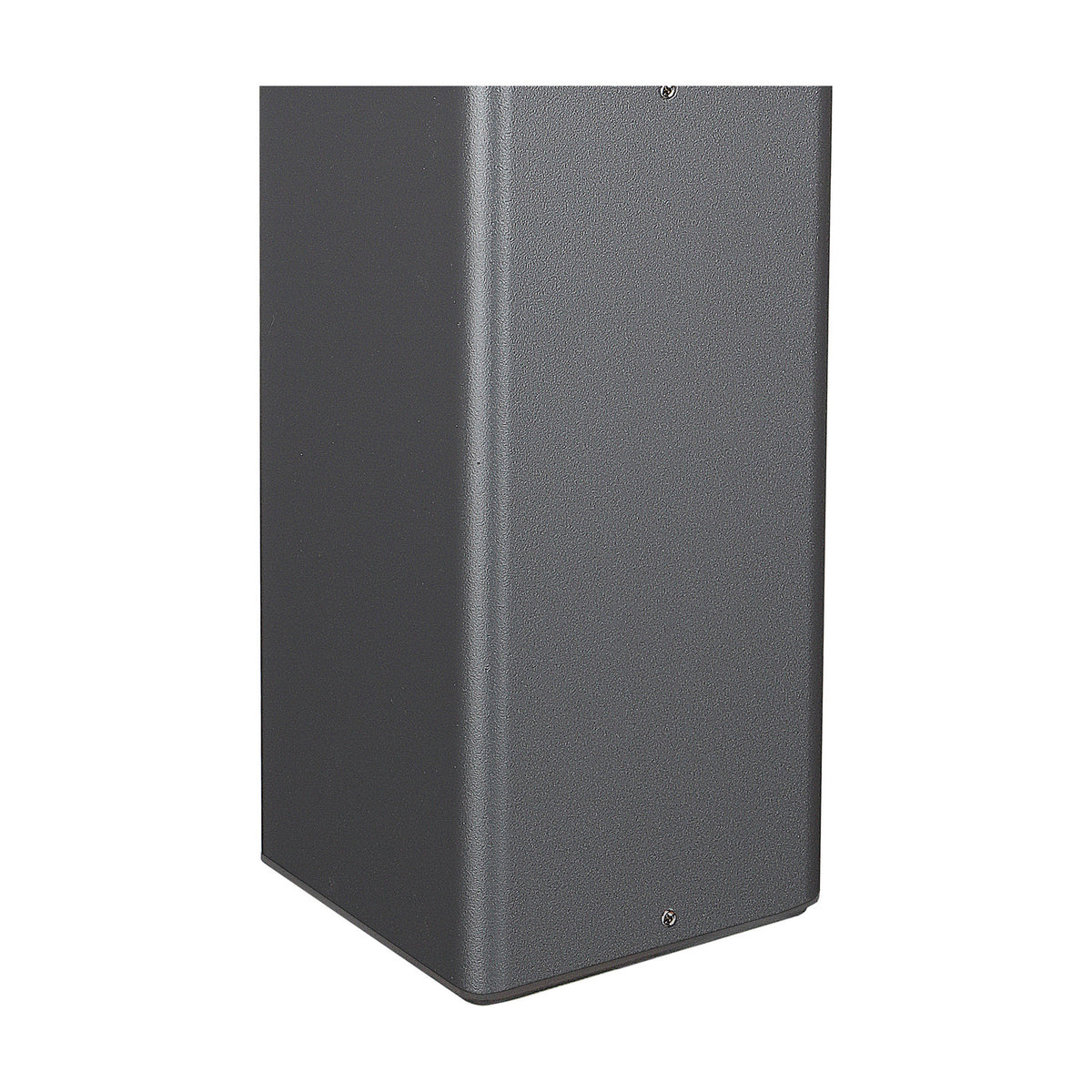 Chicago E27 IP65 Square Post Light 11cm Long Frosted - Anthracite