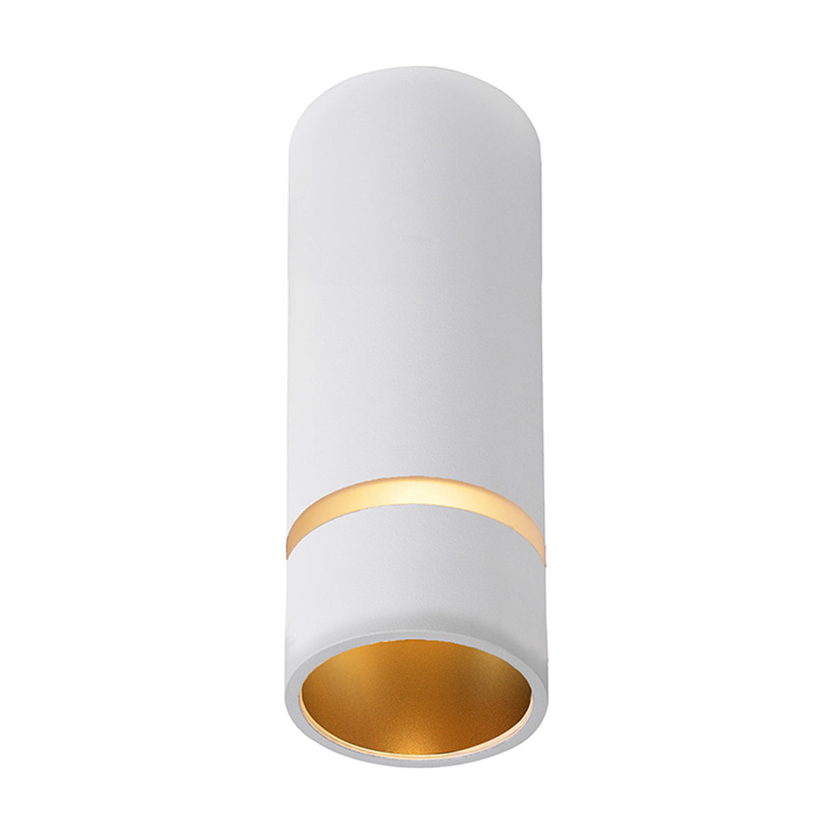Split GU11 Spotlight 40mm Dia 10cm High - White