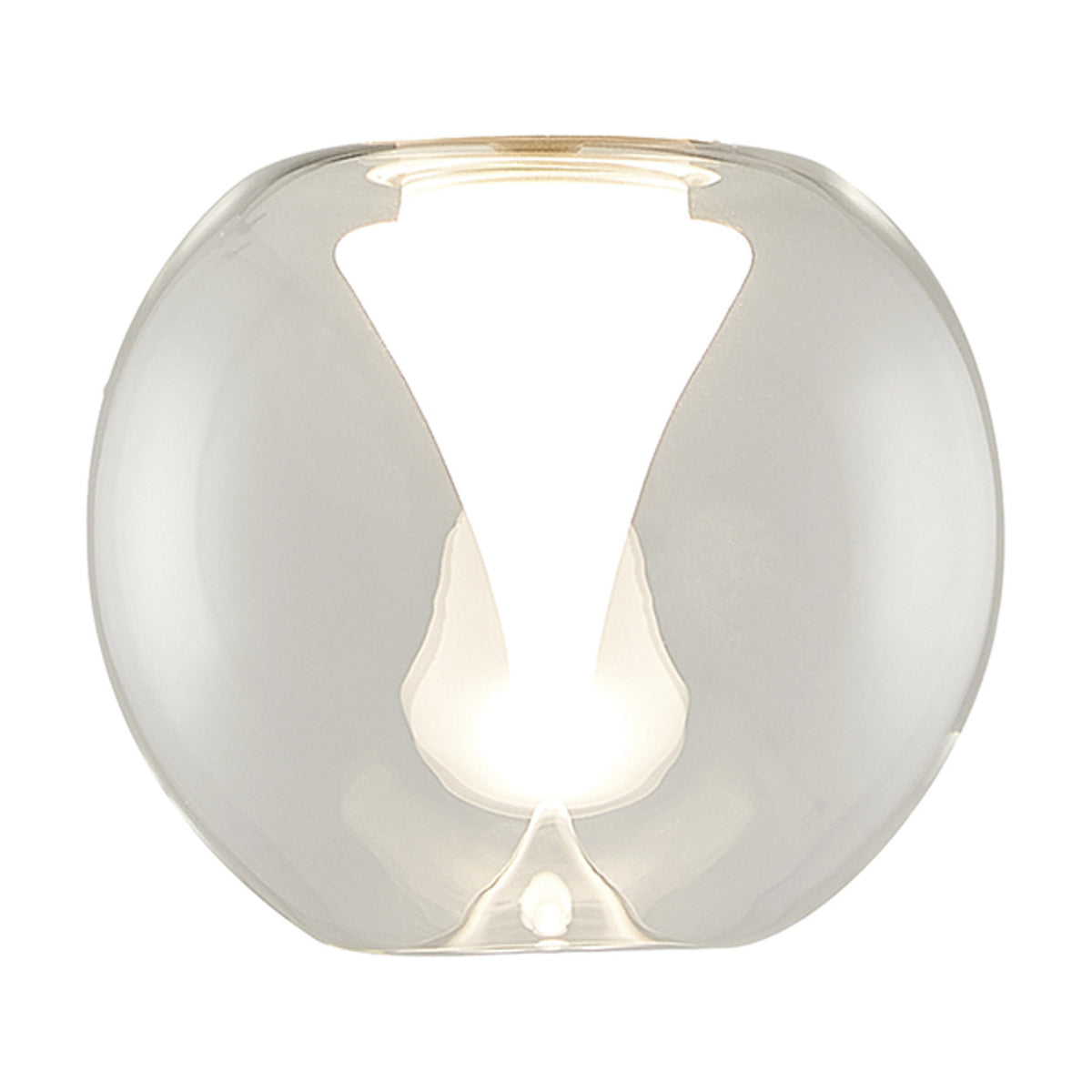 Andromeda Round Lamp Shade 13cm - Clear