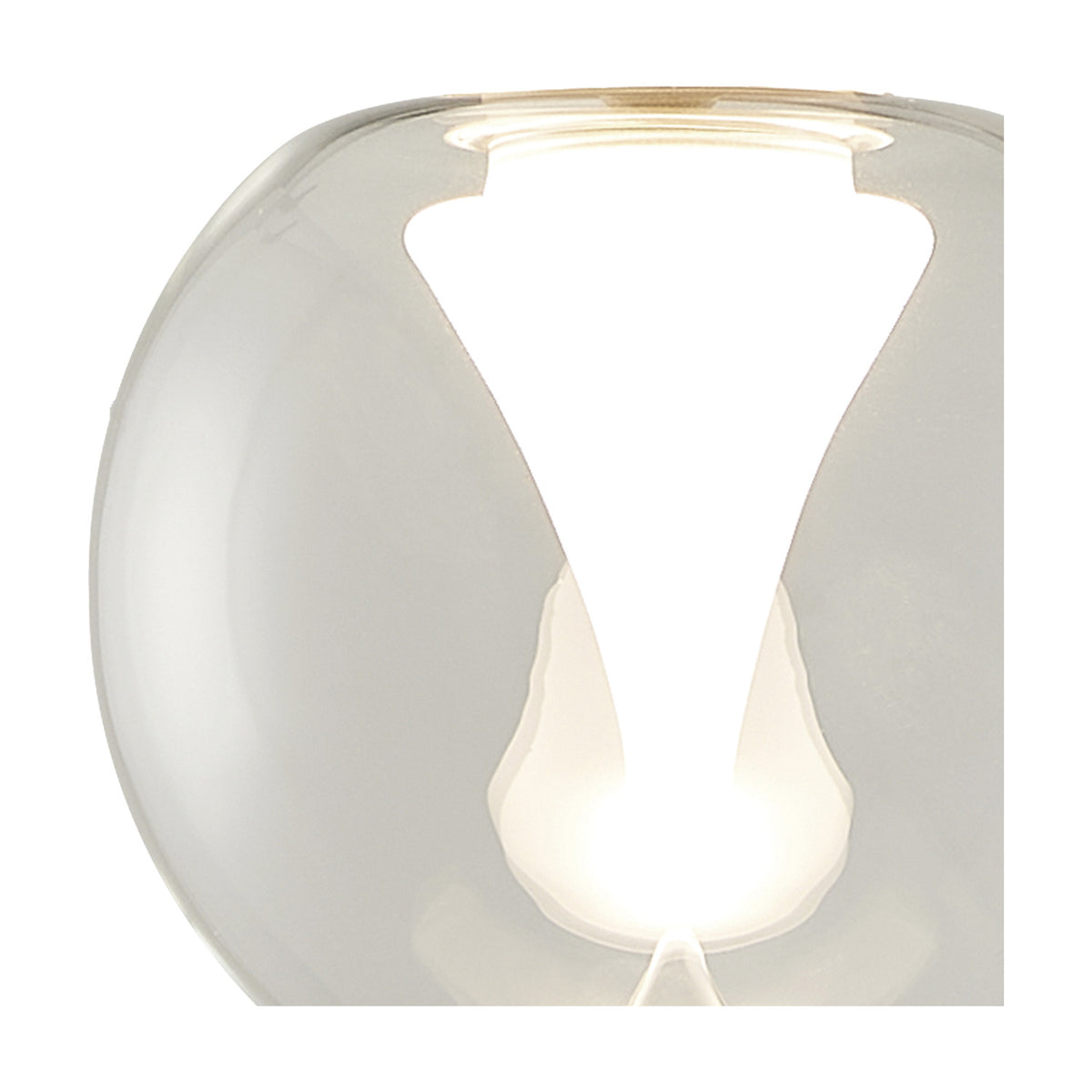 Andromeda Round Lamp Shade 13cm - Clear