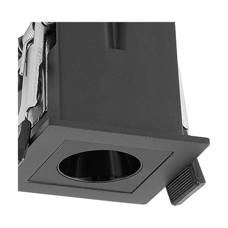 Blau 3W Downlight 40mm Cut-Out 45mm Long 165lm - Black