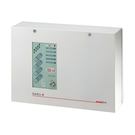 Conventional 4 Zone metal Fire Panel