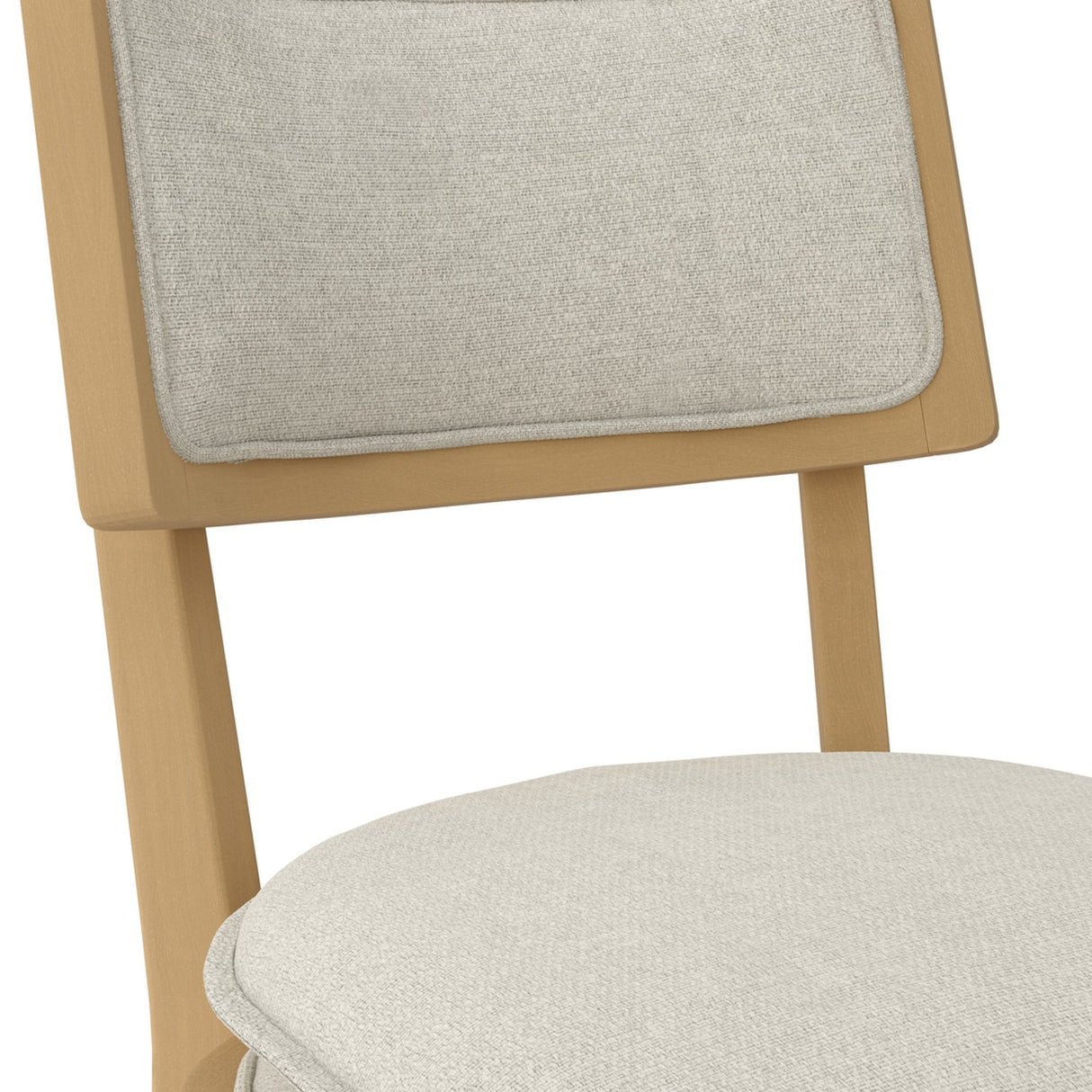 Maggie Dining Chair - Frost with Umber