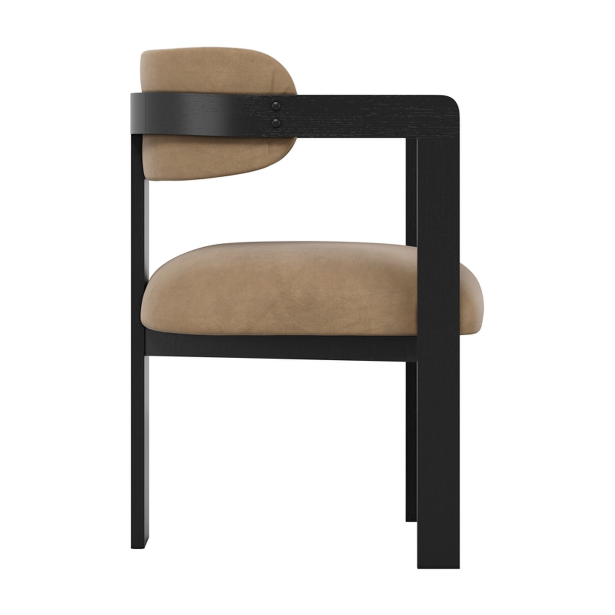 Mai Dining Chair – Black with Mole