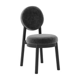 Maru Dining Chair – Monument with Black